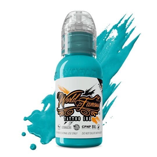World Famous Ink Miami Blue Mavi Dövme Boyası 1 Oz (30 Ml)