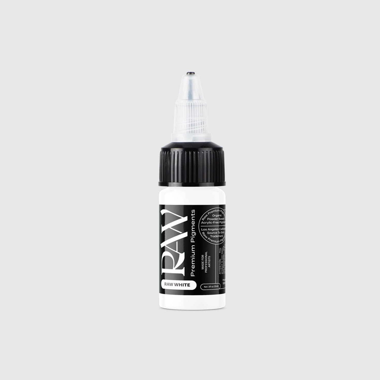 Raw Pigments White 1/2 oz (15 ml) Dövme Boyası