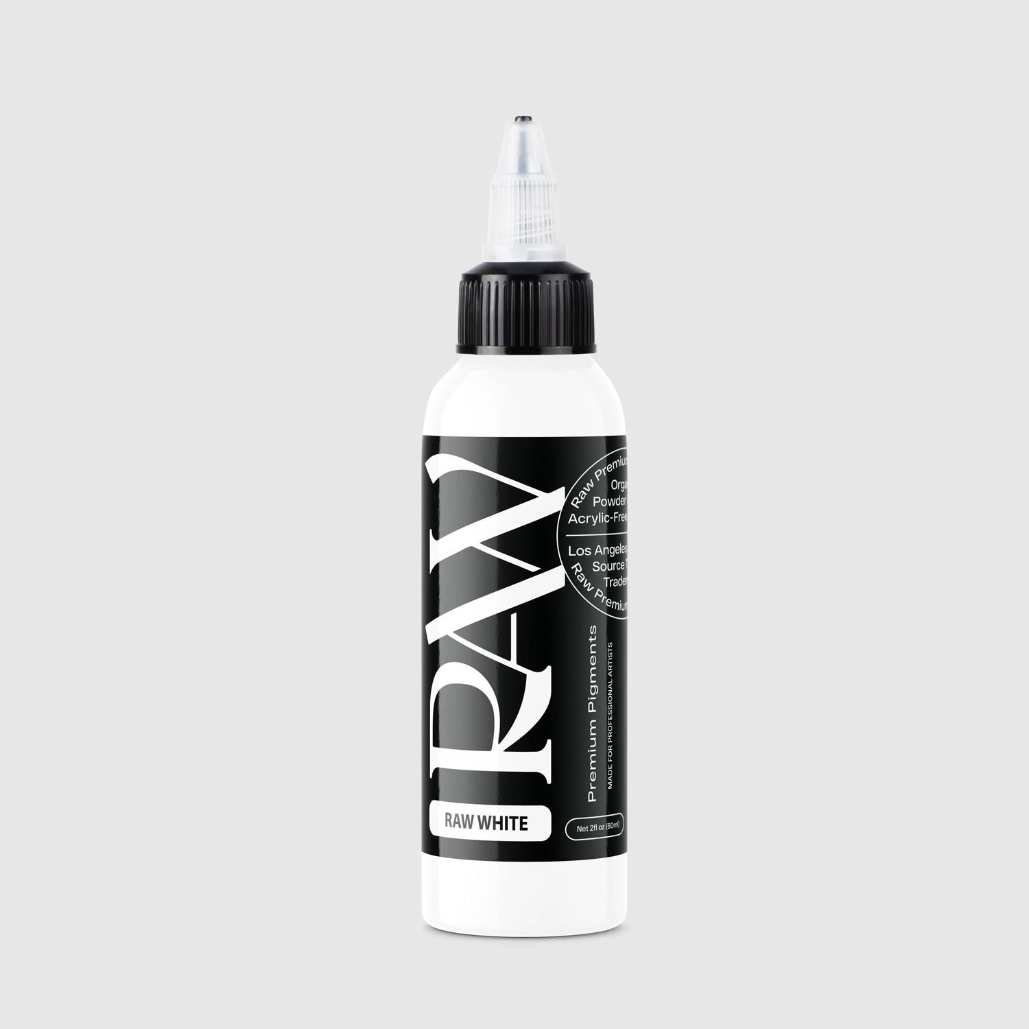 Raw Pigments White 2 oz (60 ml) Beyaz Dövme Boyası