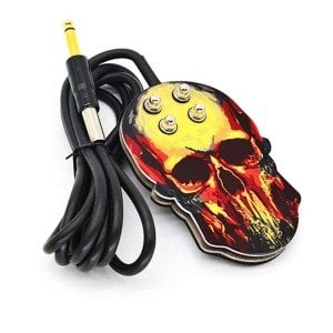 Skull DNA Paslanmaz Çelik Pedal - Kuru Kafalı