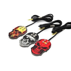 Skull DNA Paslanmaz Çelik Pedal - Kuru Kafalı