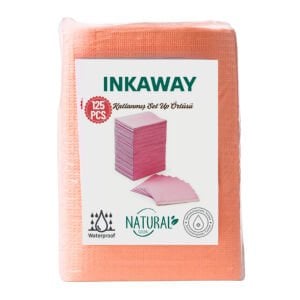 INKAWAY Katlanmış Dövme Set-Up Örtüsü 125 Adet/Paket