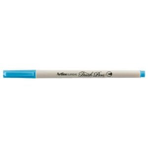 Artline Supreme Brush Fırça Uçlu Çizim Kalemi - Açık Mavi