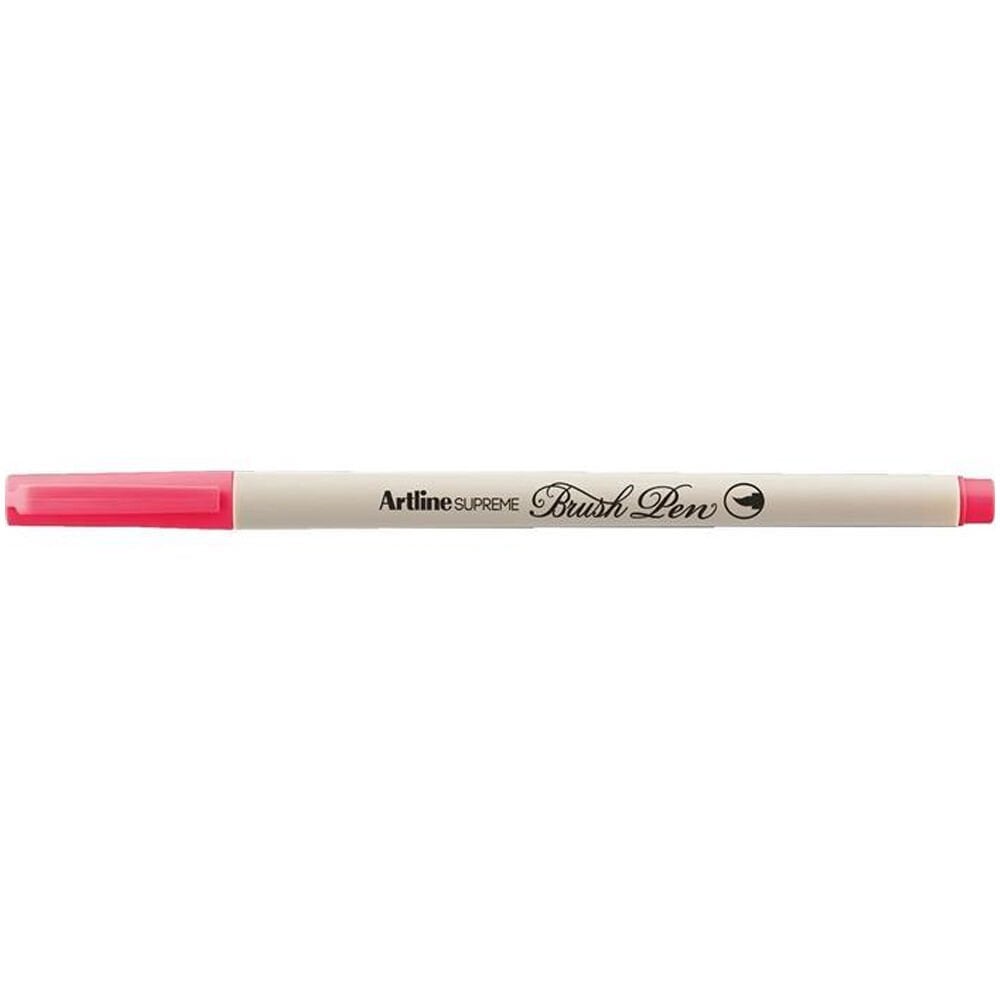 Artline Supreme Brush Fırça Uçlu Çizim Kalemi - Fosforlu Pembe