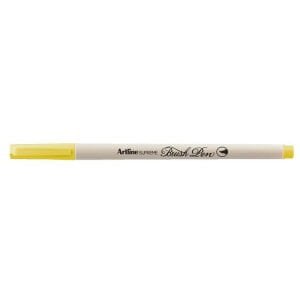 Artline Supreme Brush Fırça Uçlu Çizim Kalemi - Fosforlu Sarı