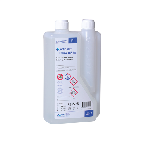 Actosed Endo Terra Konsantre Tıbbı Alet Dezenfektanı 1 Lt