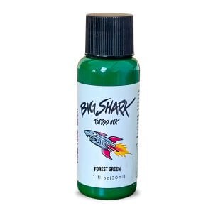 Big Shark Forest Green 30 ML - 1 Oz Tattoo Ink - Dövme Boyası
