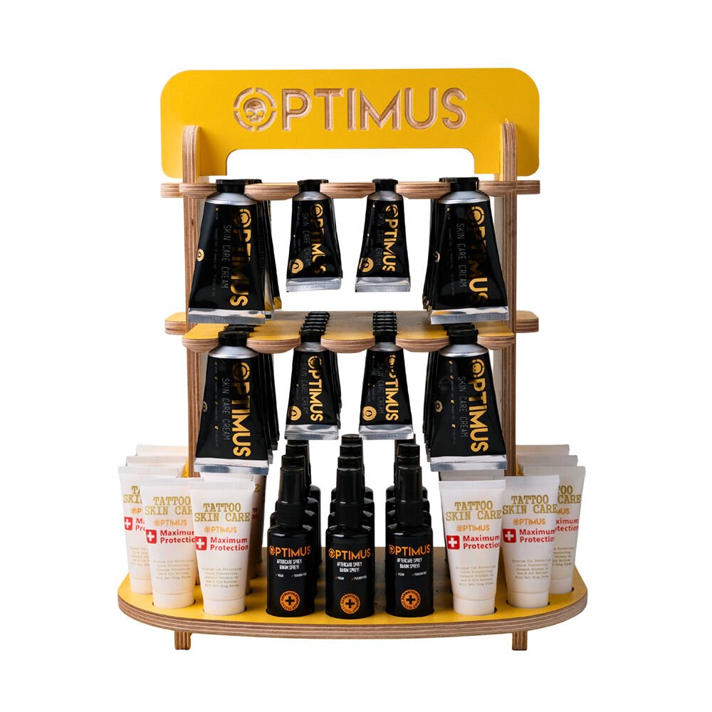 Optimus Özel Tasarım Ahşap Karma Stant