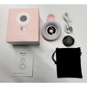 Polarize Telefon Lensi Makro Ledli (CPL Filtre - Circular Polarizer Filter)