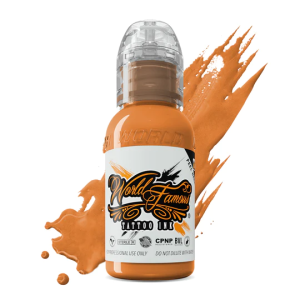 World Famous Ink Salvador Dali Gold Turuncu Dövme Boyası 1 Oz (30 Ml)