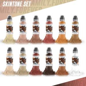 World Famous Ink Skintone Set (12 X 1 Oz)