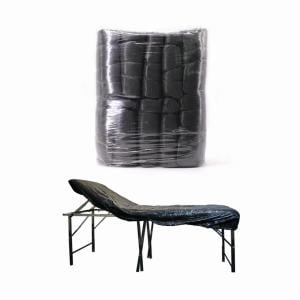 Tek Kullanımlık Siyah Sedye Örtüsü (20 Adet/Paket)