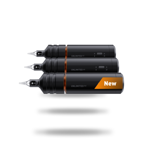 Cheyenne Sol Nova Unlimited 5.0 mm Stroke Kablosuz Dövme Makinesi Siyah Renk