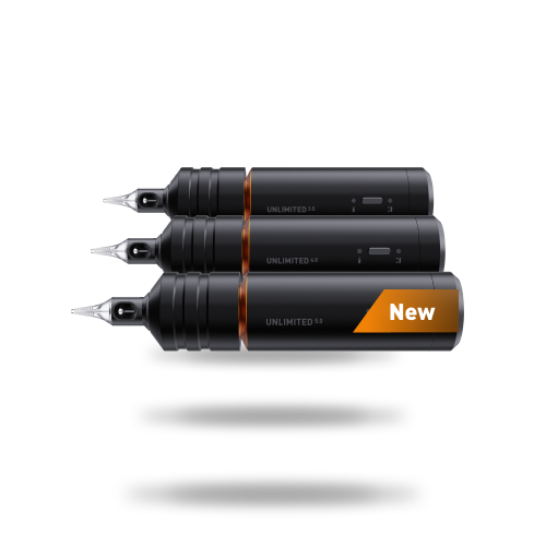 Cheyenne Sol Nova Unlimited 5.0 mm Stroke Kablosuz Dövme Makinesi Siyah Renk