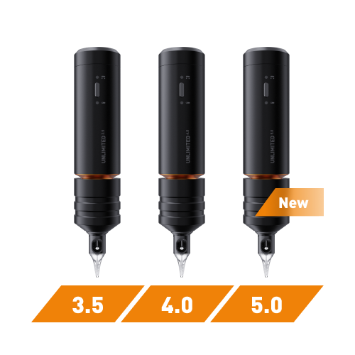Cheyenne Sol Nova Unlimited 5.0 mm Stroke Kablosuz Dövme Makinesi Siyah Renk