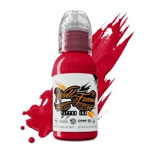 World Famous Ink United Ink Red Kırmızı Dövme Boyası 1 Oz (30 Ml)