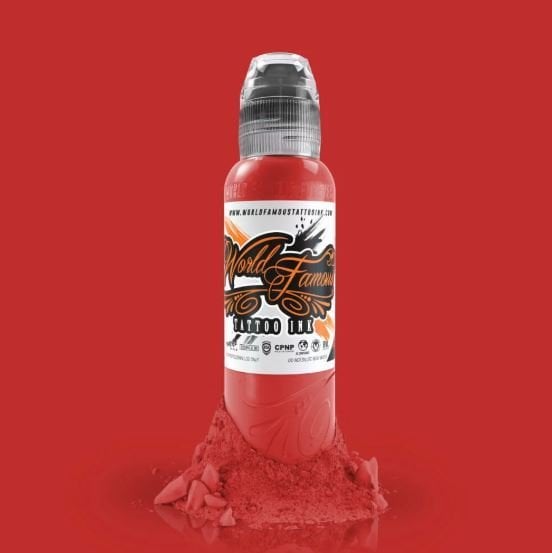 World Famous Ink Oleg Ussr Red (1 Oz (30 Ml))
