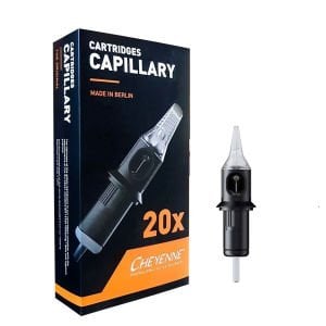 Cheyenne Capillary 3 RL (Liner) Kartuş Dövme İğnesi 20 Adet/Kutu