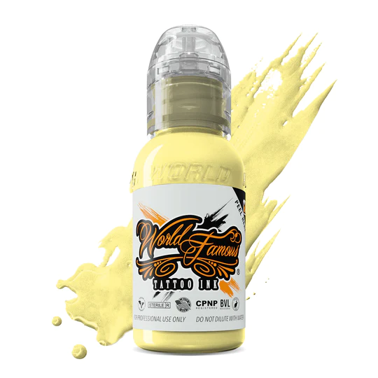 World Famous Ink Yellow Stone Sarı Dövme Boyası 1 Oz (30 Ml)