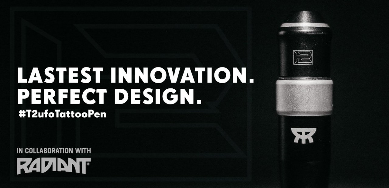 Radiant T2 Kablolu Tattoo Pen 3.5 mm Stroke Dövme Makinesi