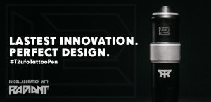 Radiant T2 Kablolu Tattoo Pen 3.5 mm Stroke Dövme Makinesi