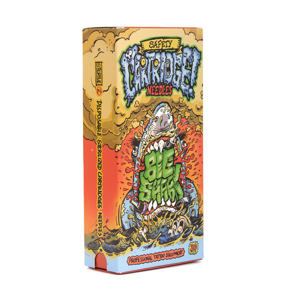 Big Shark 9 Magnum Kartuş Dövme İğnesi 20 Adet/Kutu