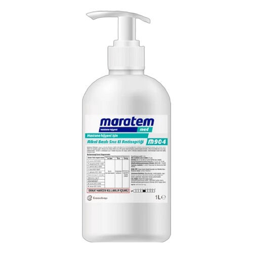 Maratem Eczacıbaşı Profesyonel Alkol Bazlı Cilt Dezenfektanı 1 Lt.
