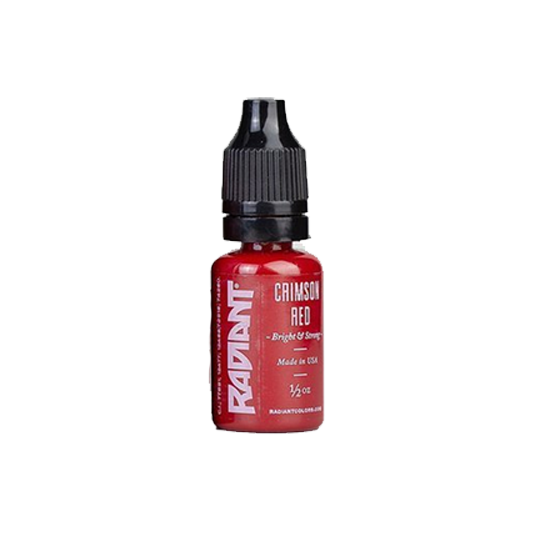 Radiant Crimson Red Kırmızı Dövme Boyası (1/2 Oz (15 Ml))