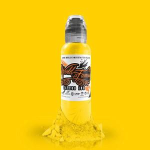 World Famous Ink Illuminate Yellow Sarı Dövme Boyası (1 Oz (30 Ml)