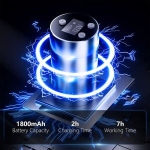 Big Wasp Eco V76 Wireless Tattoo Pen 3.5 mm Stroke Kablosuz Dövme Makinesi Siyah Renk