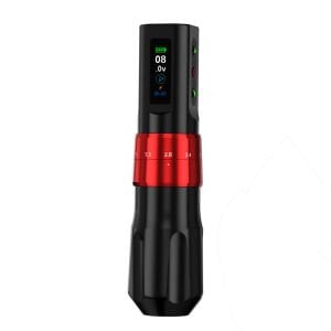 Big Wasp Eco V78 Wireless Adjustable Stroke 2.0 mm - 4.2 mm Tattoo Pen Kablosuz Ayarlanabilir Stroke Siyah Renk Dövme Makinesi