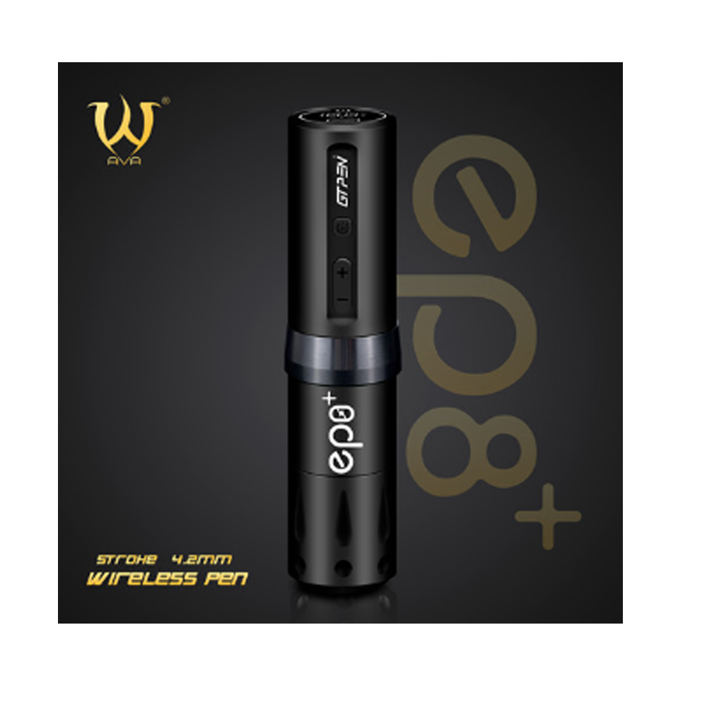 EP8 Plus Luxury Kit Wireless Tattoo Pen 4.2 mm Stroke