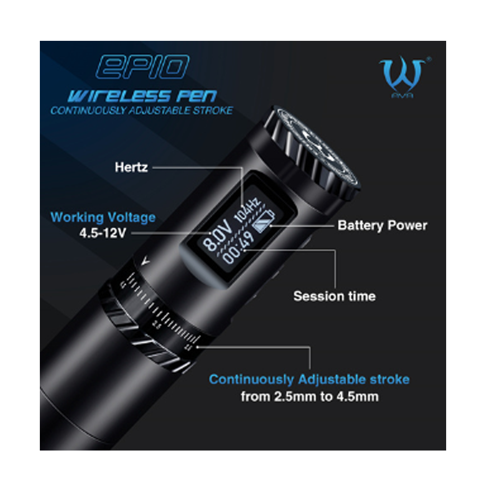 AVA EP10 Wireless Adjustable Pen 2.5 - 4.5 mm Ayarlanabilir Stroke