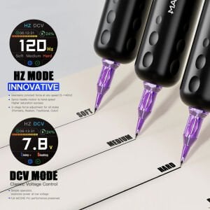 Mast Racer Pro Wireless Tattoo Pen 4.2 mm Stroke Kablosuz Dövme Makinesi