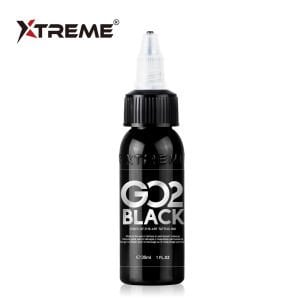Xtreme Ink Go 2 Black 1 oz (30 ml) Siyah Dövme Boyası
