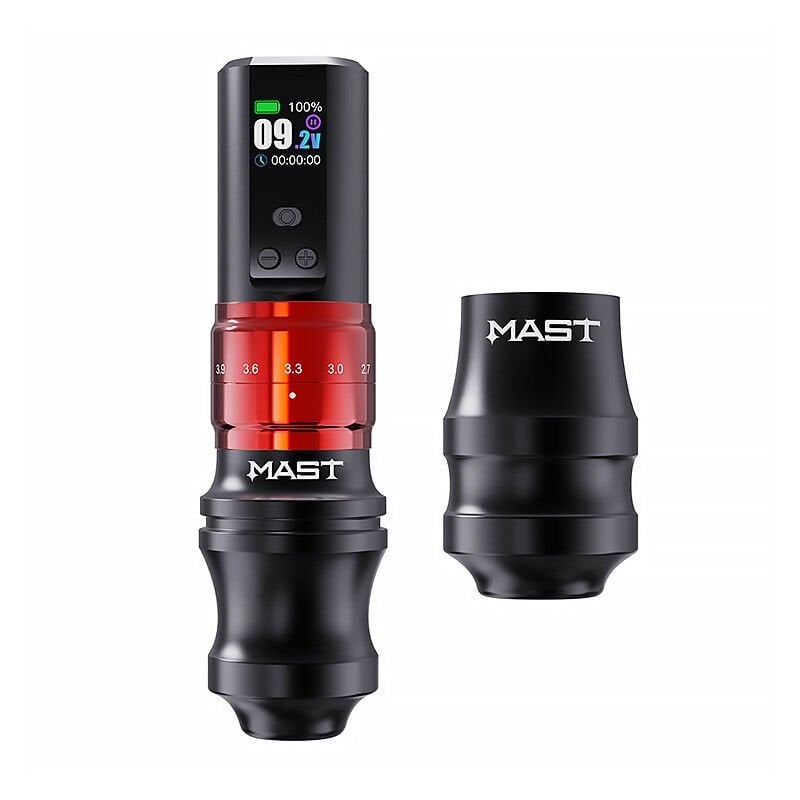 Mast Fold 2 Pro Wireless Adjustable 2.4 mm - 4.2 mm Stroke 2 Grip Tattoo Pen