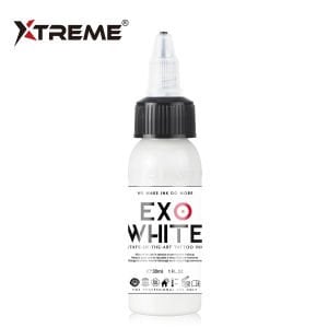 Xtreme Ink Exo White 1 oz (30 ml) Beyaz Dövme Boyası