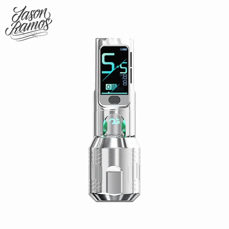 OG Produce Jason Ramos Exclusive Edition Pioneer Fury Ⅱ 4.2mm Stroke Kablosuz Dövme Makinesi Siyah Renk