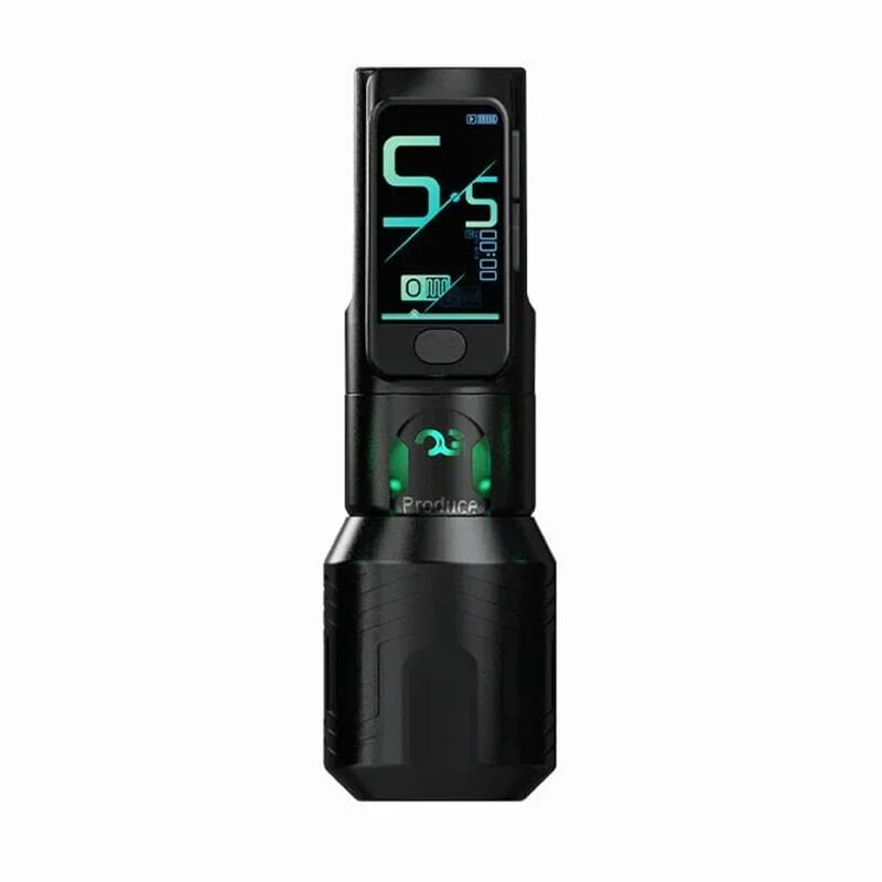 OG Produce Jason Ramos Exclusive Edition Fury Ⅱ 4.2 mm Stroke Kablosuz Dövme Makinesi Siyah Renk