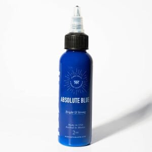 Radiant Absolute Blue 1 oz (30 ml)  Mavi Dövme Boyası