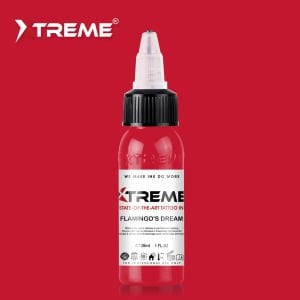 Xtreme Ink Flamingo's Dream 1 oz (30 ml) Kırmızı Dövme Boyası
