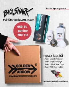 Big Shark 4'lü İğne Temizleme Paketi