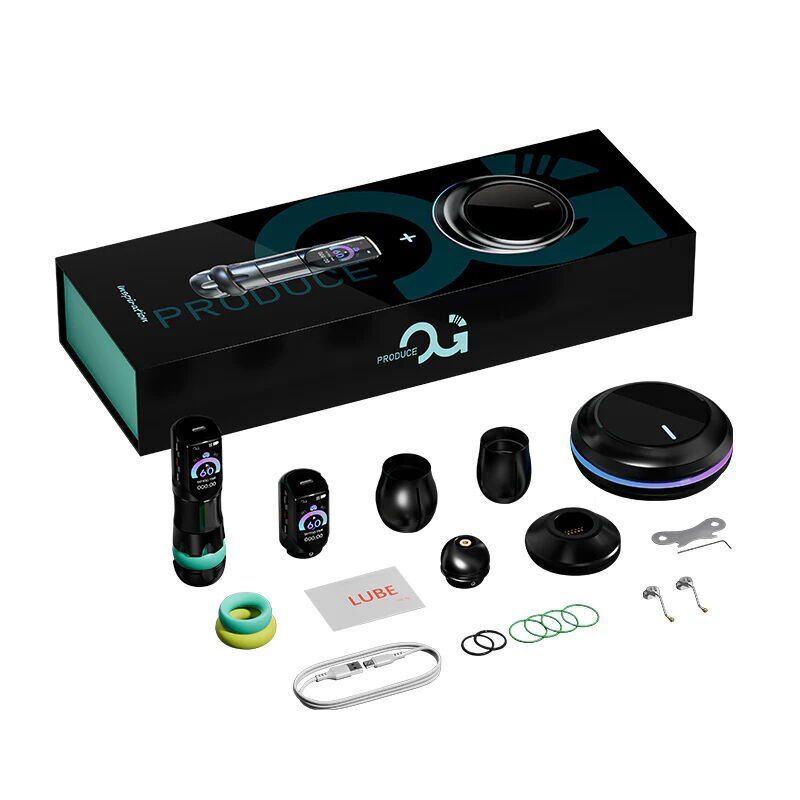 OG Produce Pioneer Inspration Wireless Dual Battery 4.2 mm Stroke Tatoo Pen Kablosuz Dövme Makinesi Siyah Renk