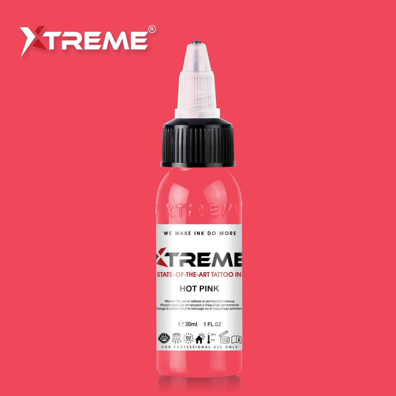 Xtreme Ink Hot Pink 1 oz