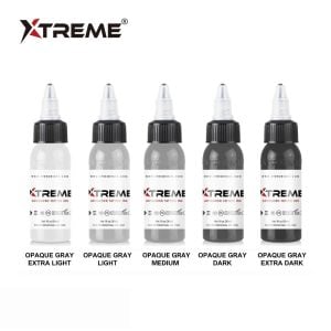 Xtreme Ink Opaque Gray Set  5x1 oz