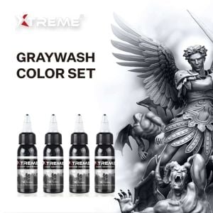 Xtreme Ink Gray Wash Set- 4x1 oz