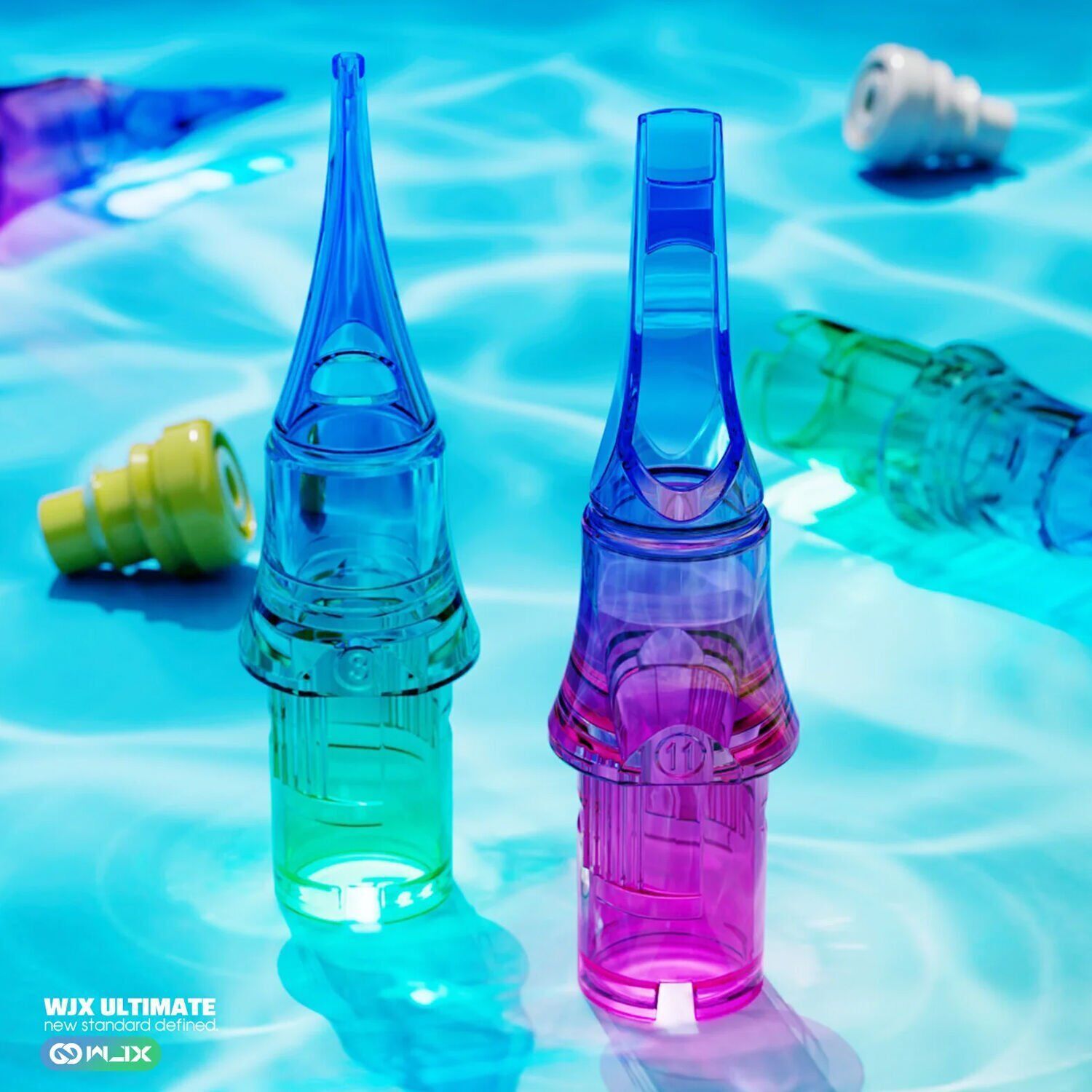 WJX Ultimate 15 RM (Round Magnum) Kartuş Dövme İğnesi 20 Adet/Kutu