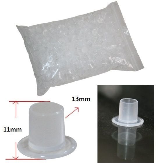 Altı Düz - Ayaklı Boya Potası Medium 100 Adet/Paket