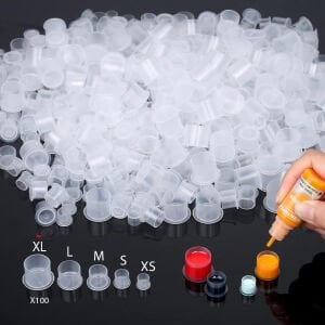 Altı Düz - Ayaklı Boya Potası XLarge 100 Adet/Paket