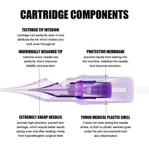 Mast Pro II 13 RM (Round Magnum) Kartuş Dövme İğnesi 20 Adet/Kutu